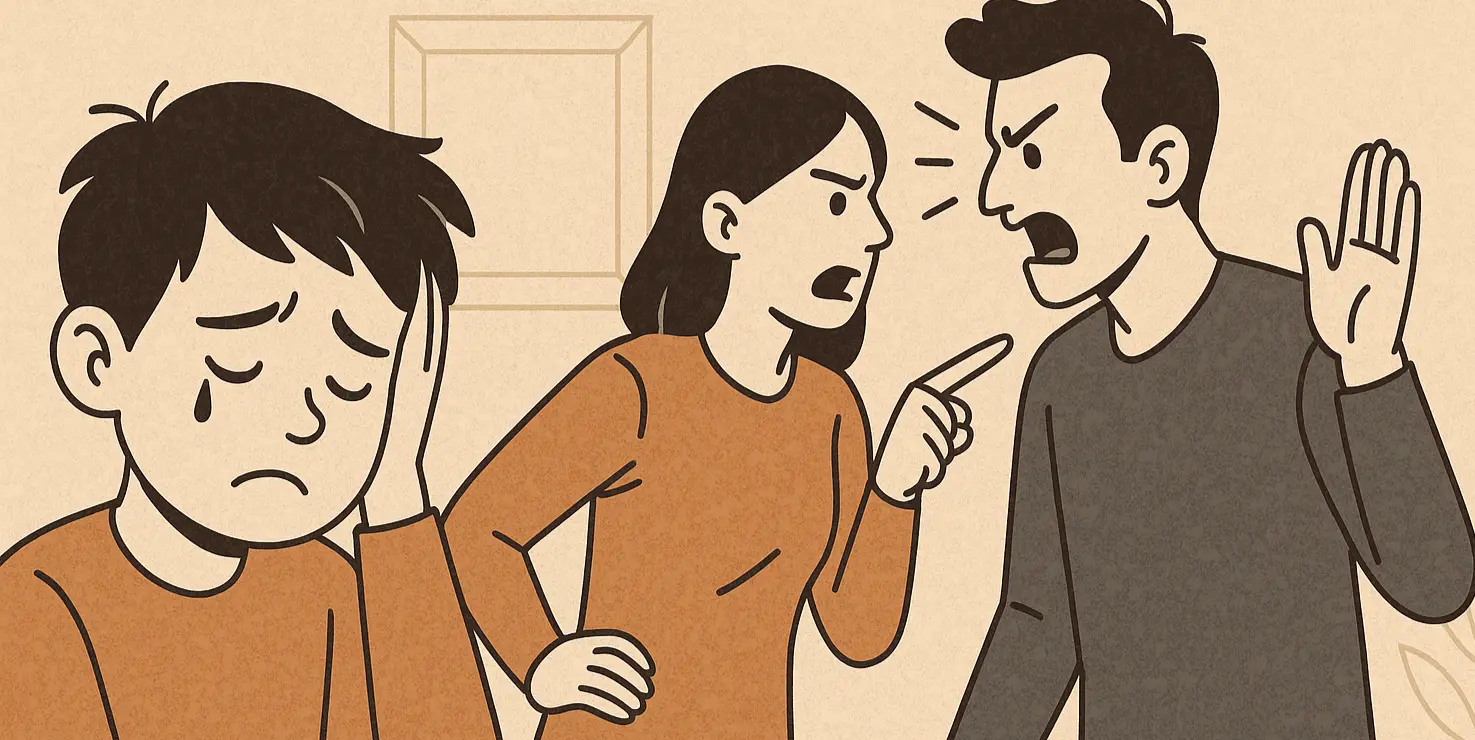 Negative Parents Toxic Parents Mistakes that can harm your child’s mental health